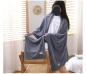 Preview: 360Home elegantes Duschtuch Handtuch schön einfarbig Badetuch Drei